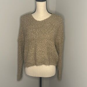 Olive Green Mid Drift Sweater​